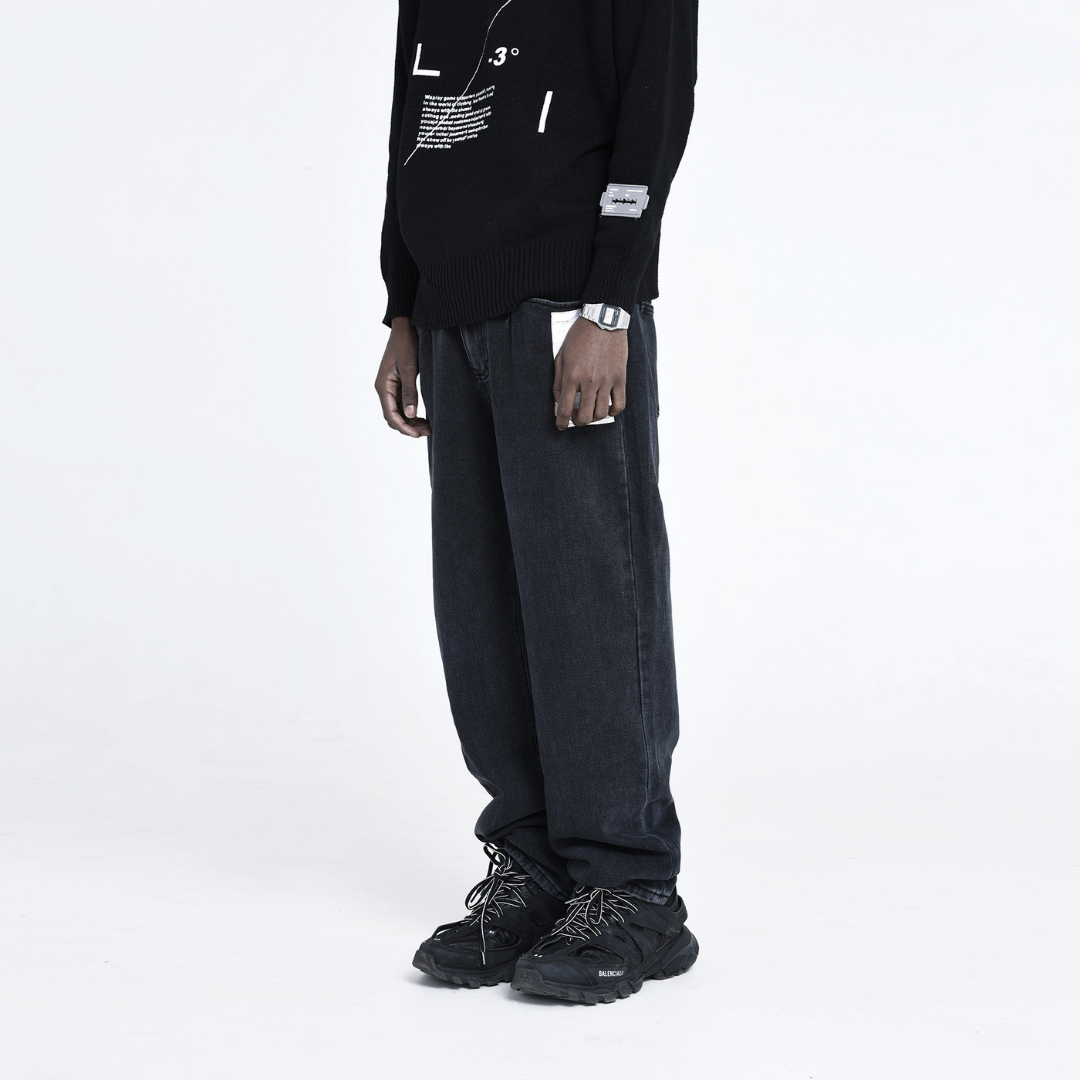 Logo Loose Denim