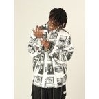Eyes Pattern L/S Shirt