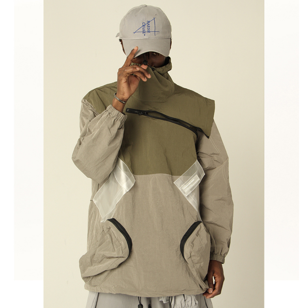 Zipper Windbreaker