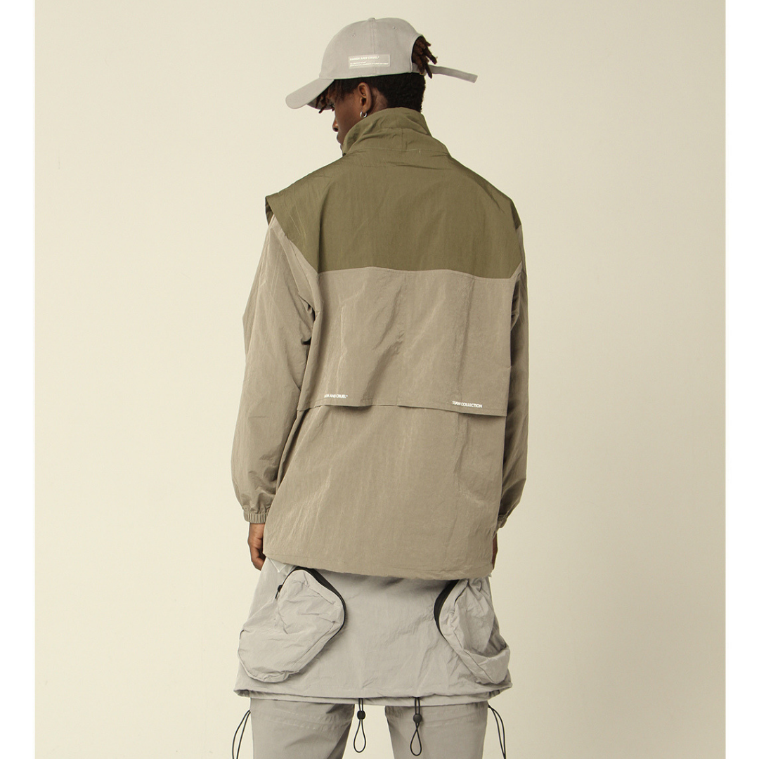 Zipper Windbreaker