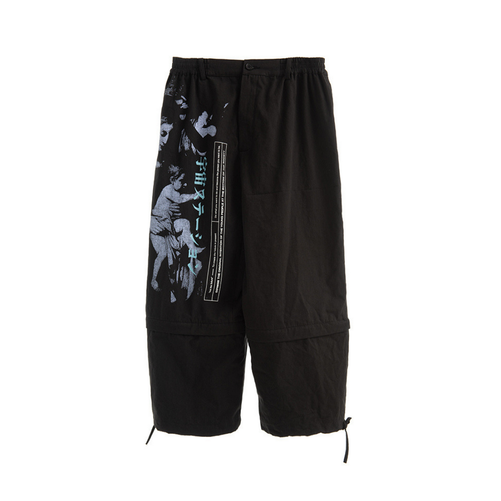 Printed Detachable Pants