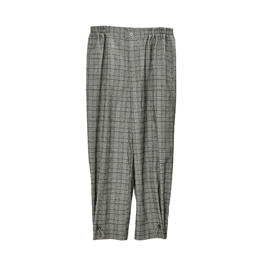 Adjustable Plaid Pants