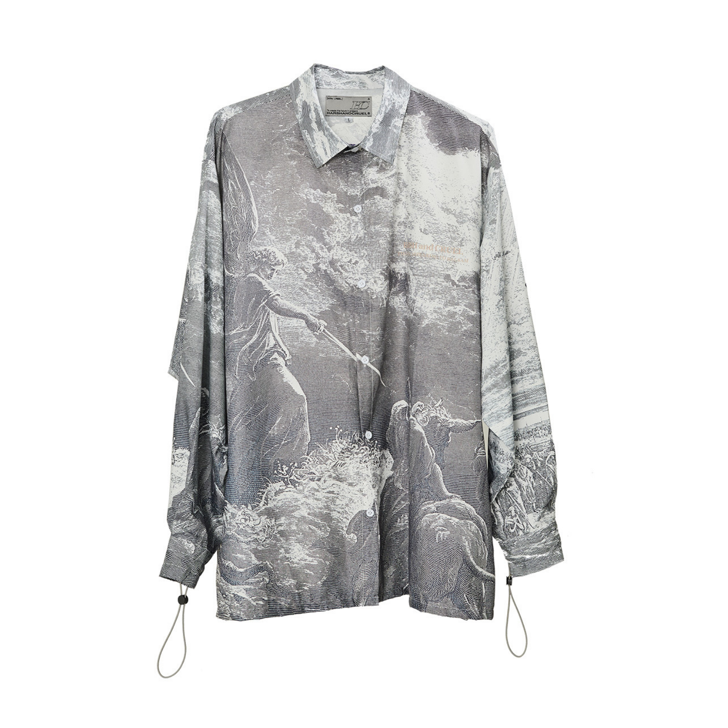 Angel Appearing Long Sleeve Shirt