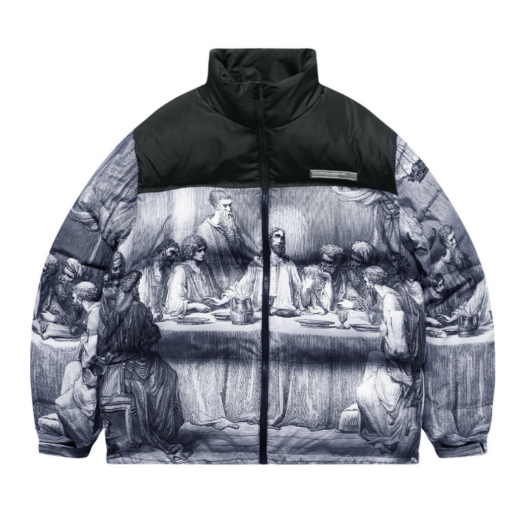 The Last Supper Stitching Down Jacket