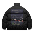 Oil Painting Flowers Down Jacket