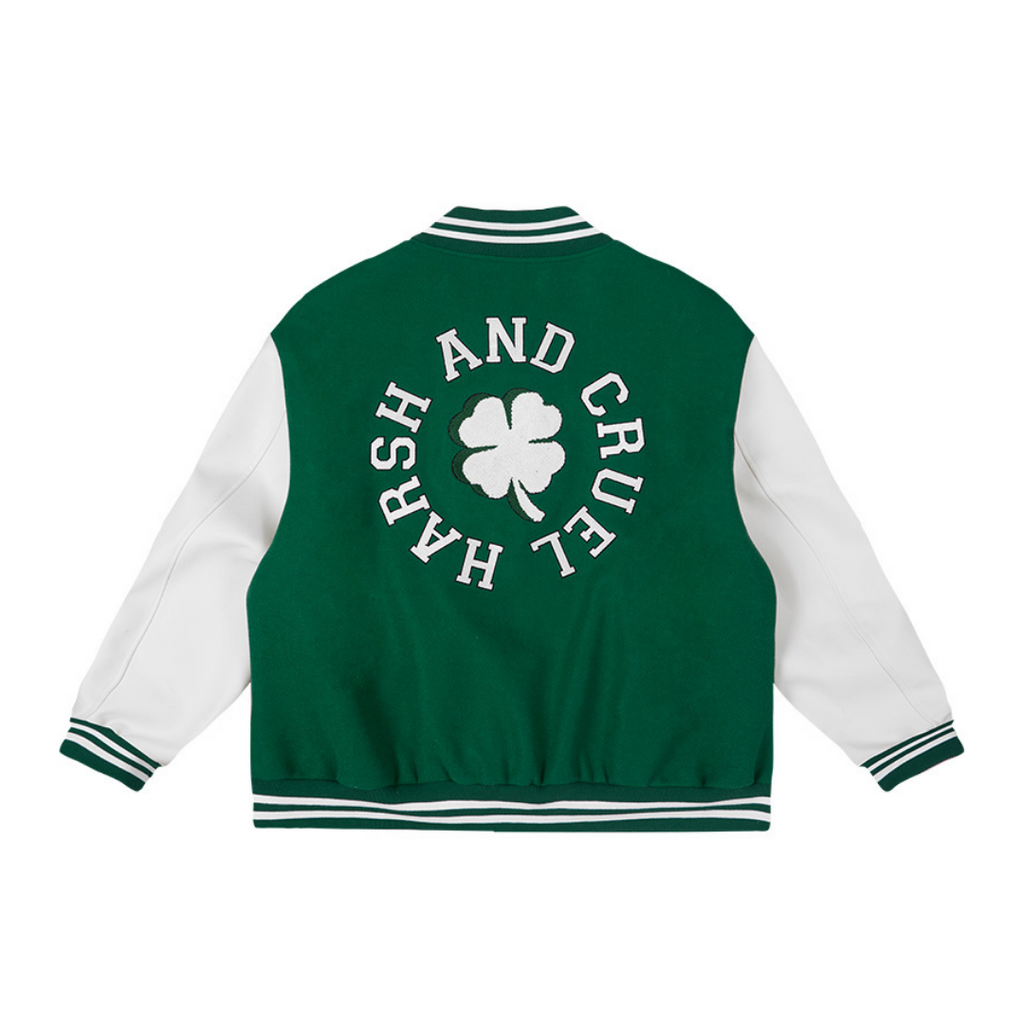 Quatrefoil Varsity Jacket