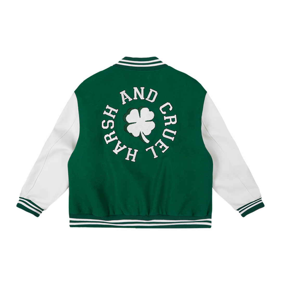 Quatrefoil Varsity Jacket
