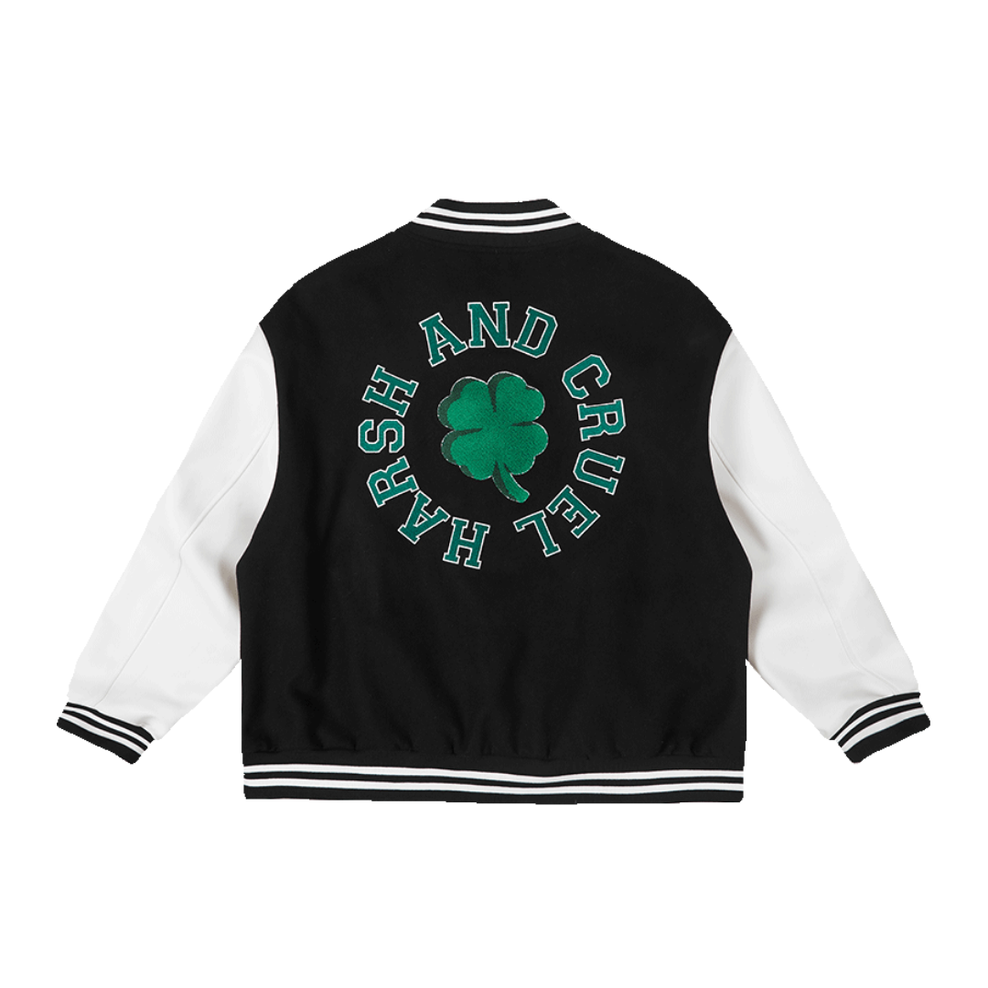 Quatrefoil Varsity Jacket