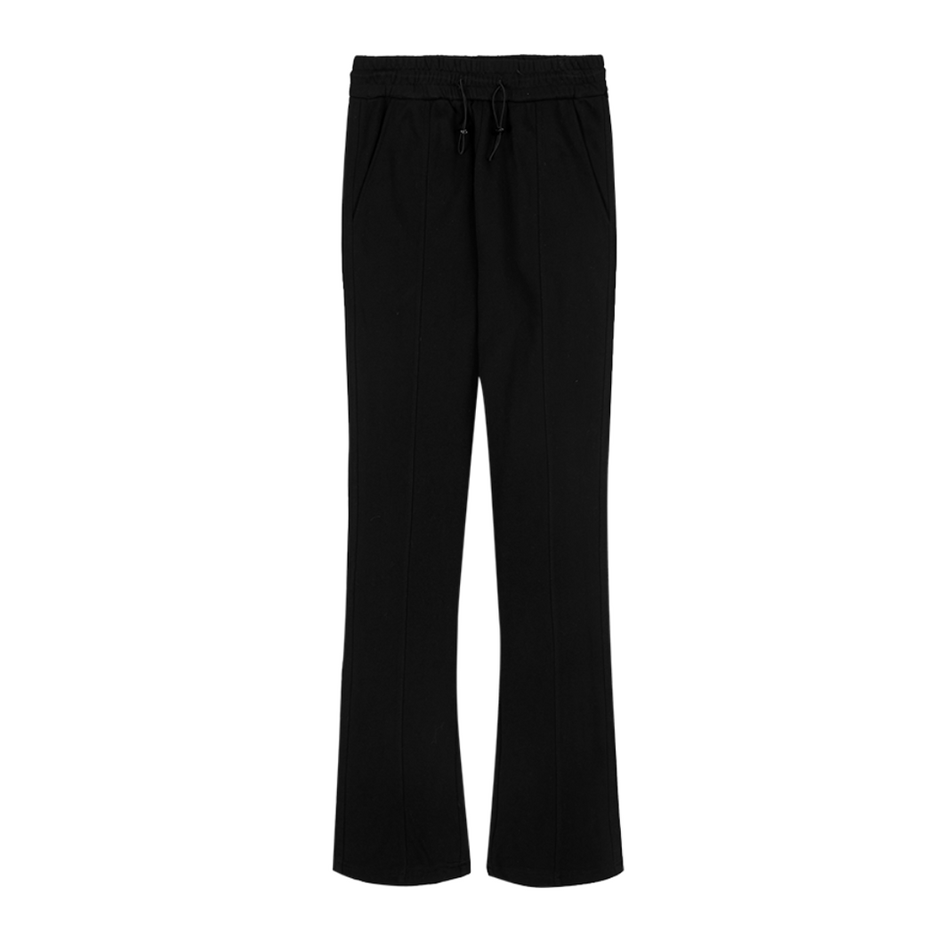 Casual Straight Pleated Pants