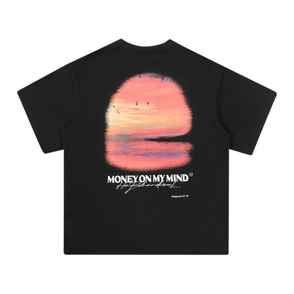 Handpainted Sunset Tee