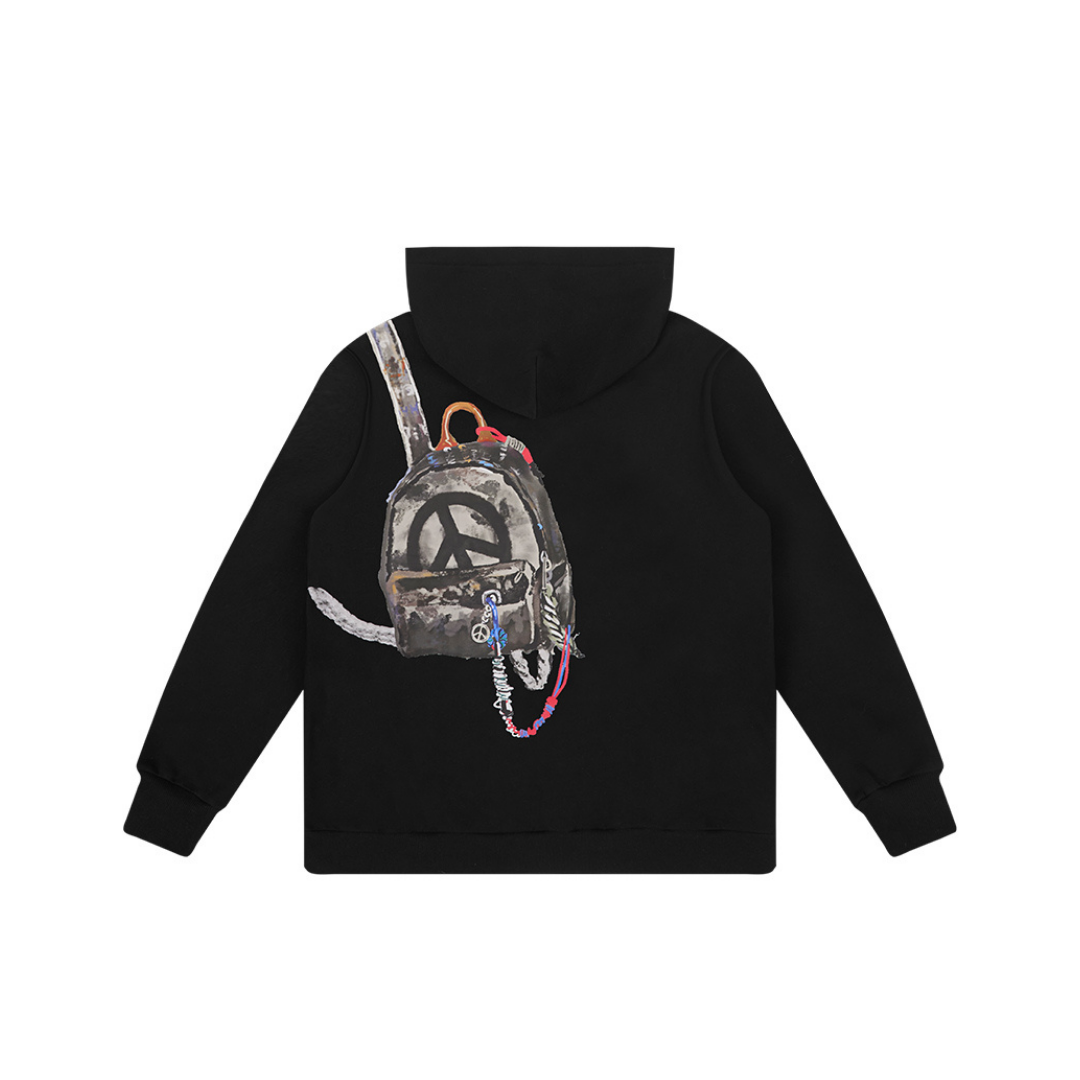 Handpainted Graffiti hoodie
