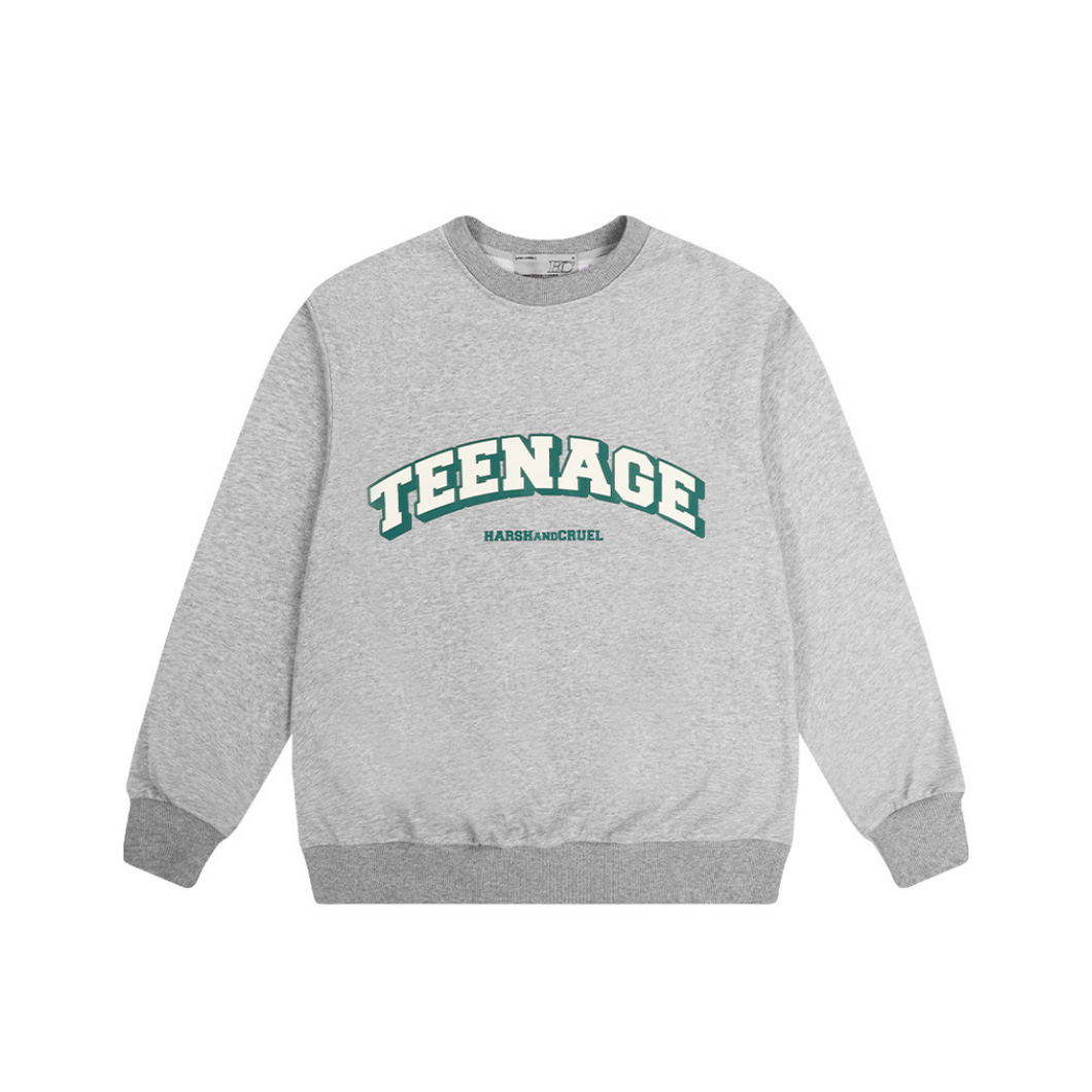 Teenage Printed Loose Sweater