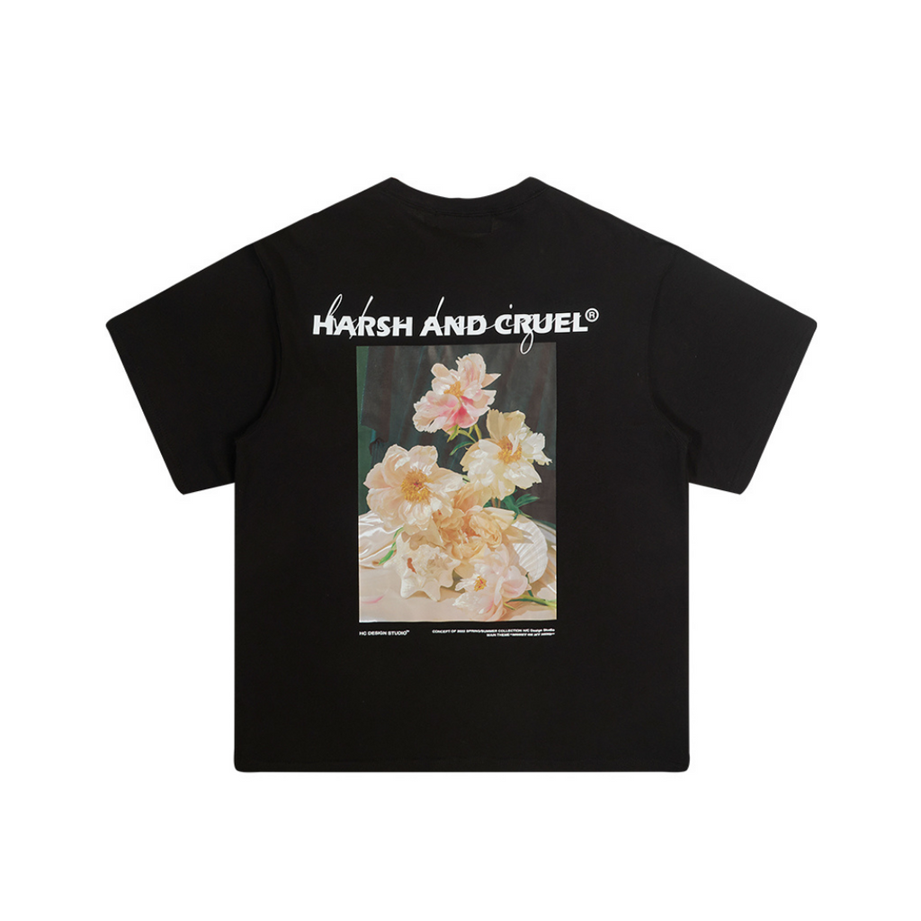 Floral Oil Painting Tee