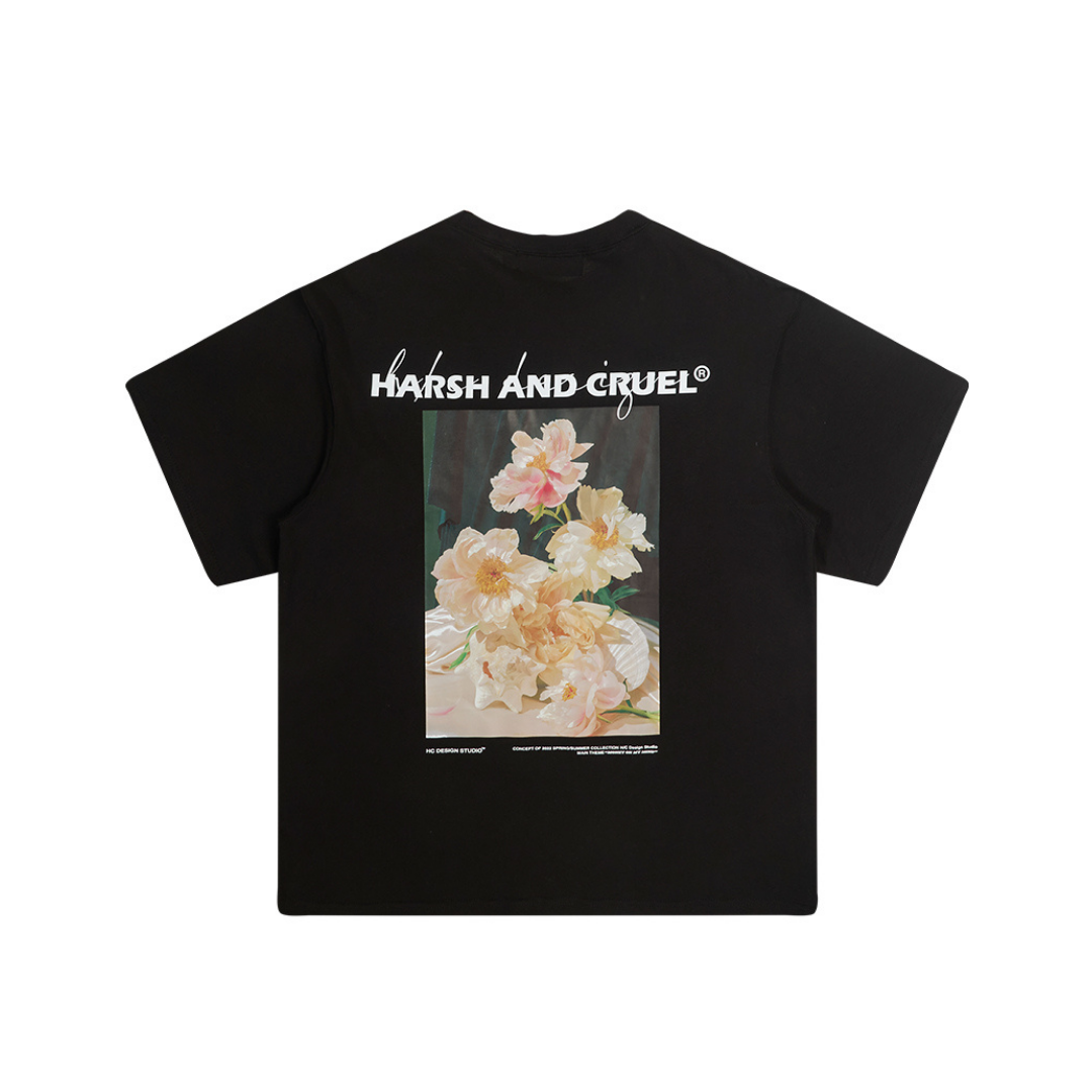 Floral Oil Painting Tee