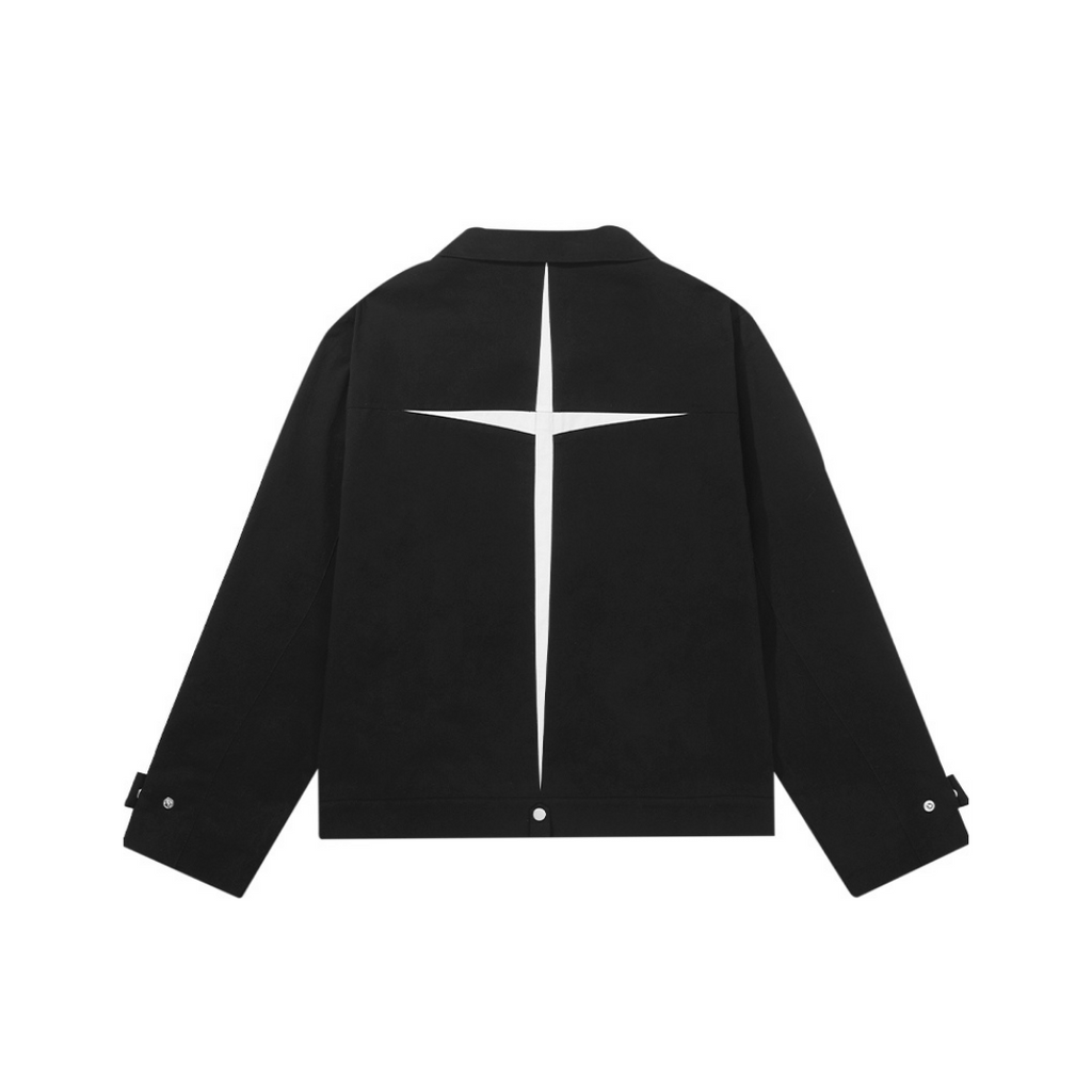 White Cross Jacket – Harsh and Cruel