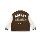 Woolen Logo Varsity Jacket
