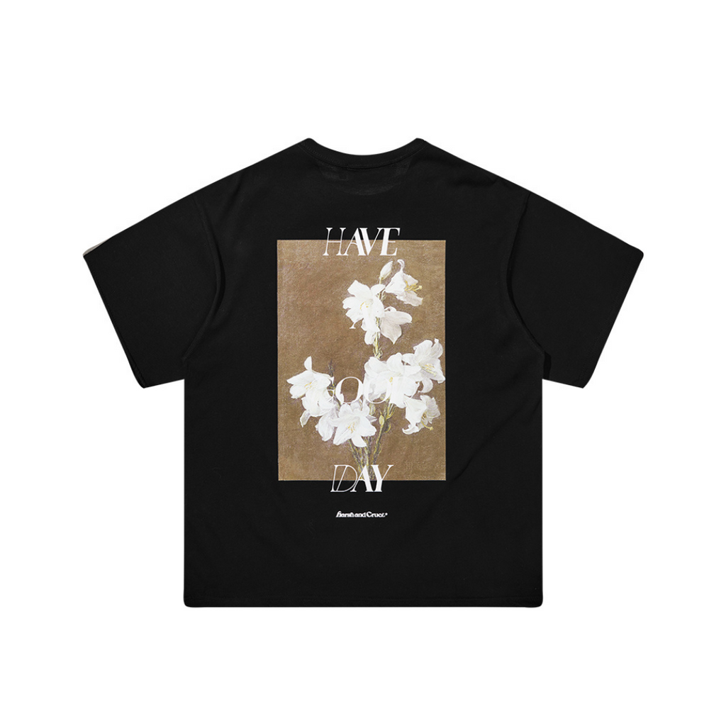 Lily Oil Painting Tee