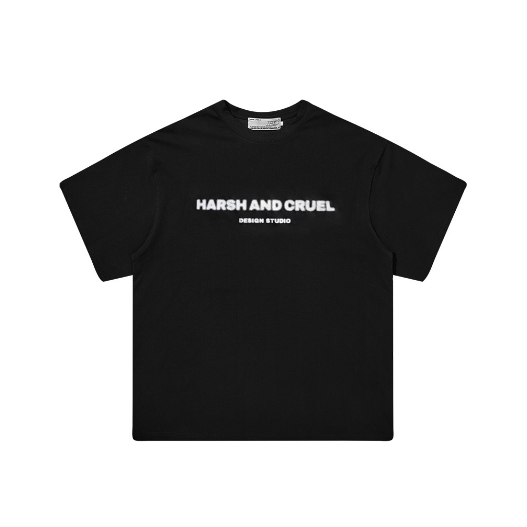 Blurred Logo Printed Tee
