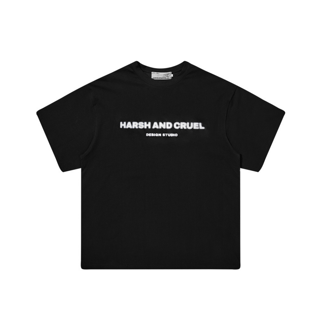 Blurred Logo Printed Tee