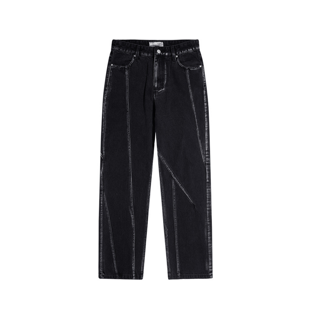 Deconstructed Washed Denim