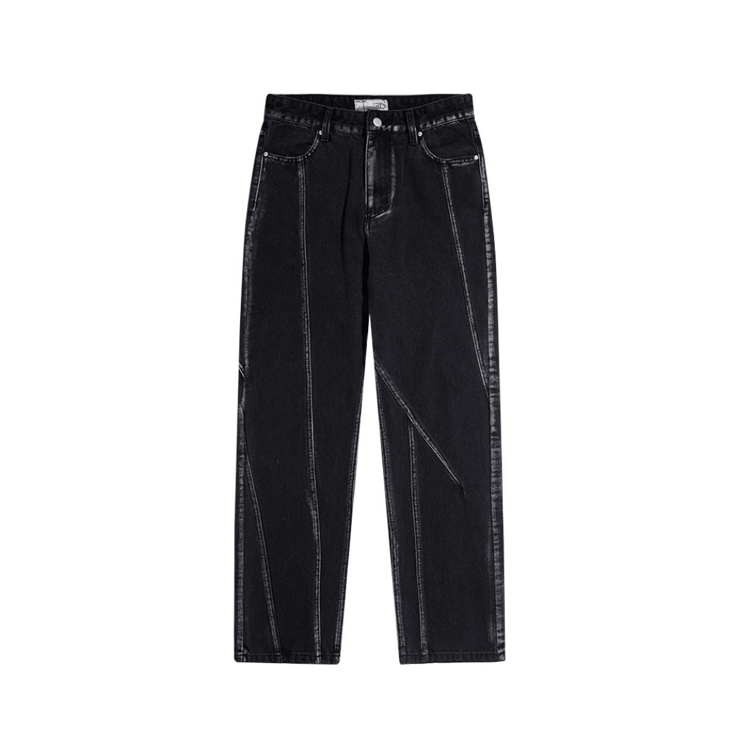 Deconstructed Washed Denim