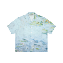 Load image into Gallery viewer, Monet Sunset Landscape Oil Painting Printed Shirt
