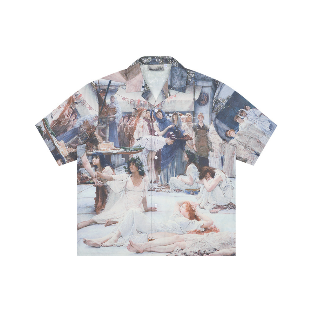 Ancient Greek Cuban Shirt