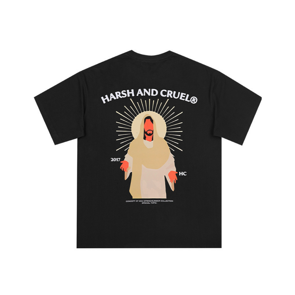 Abstract Religious Printed Tee