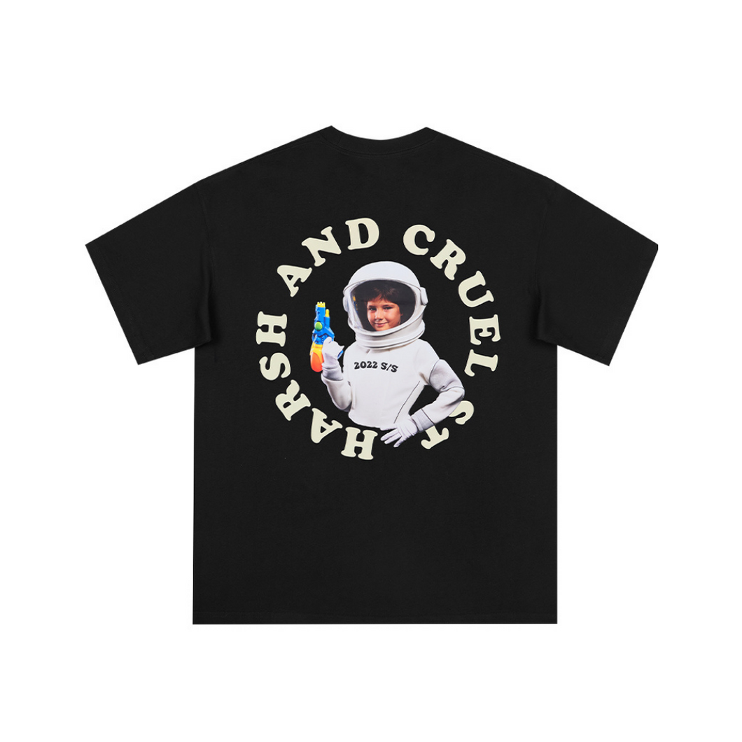 Baby Astronaut Ring Printed Tee