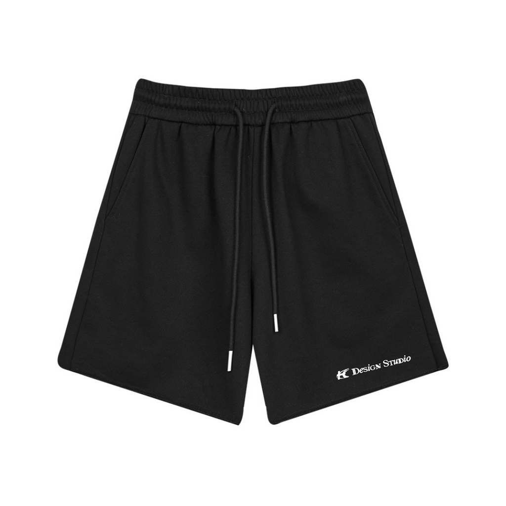 High Waist Logo Shorts