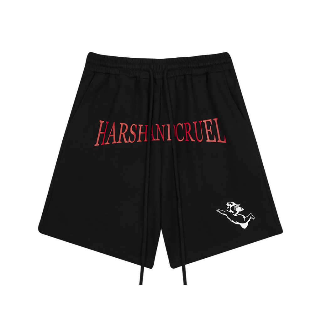 Angel Printed Logo Shorts