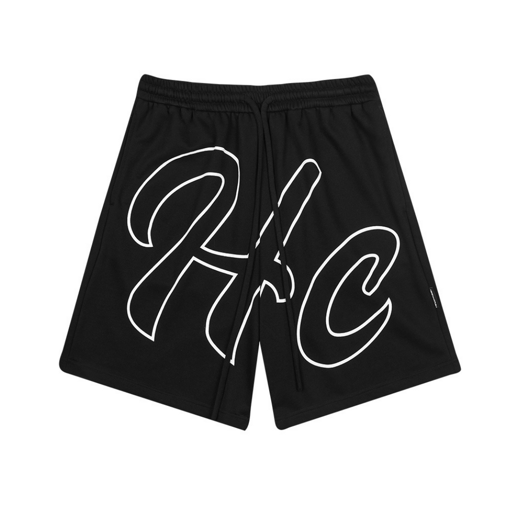 Handwritten Logo Printed Shorts