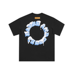 3D Ice Circle Logo Printed Tee