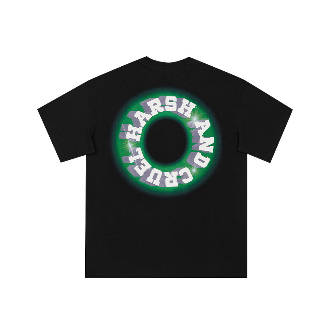 Fluorescent Logo Ring Printed Tee