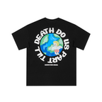 Slogan Ring Handpainted Earth Printed Tee