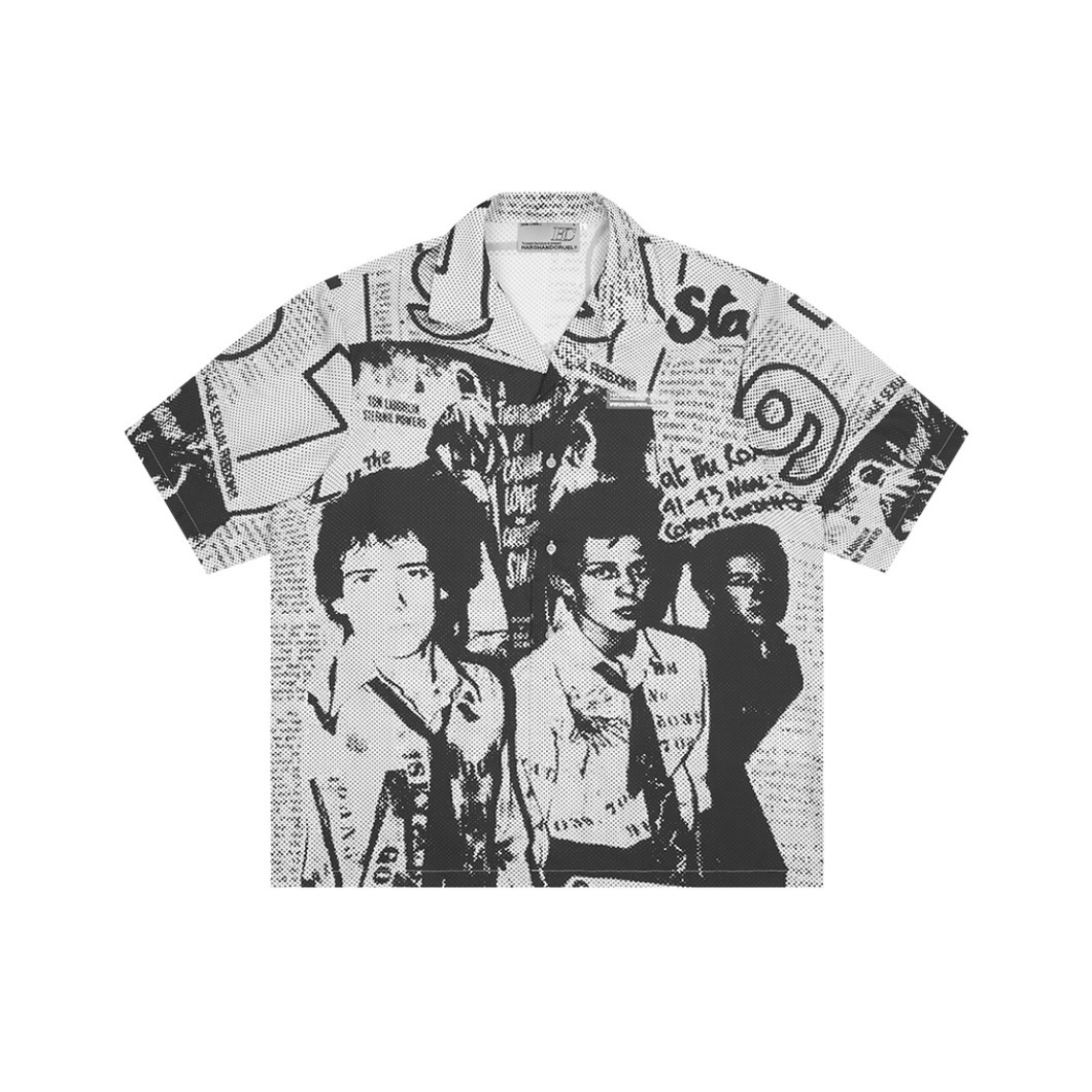 Rock Band Full Printed Cuban Shirt