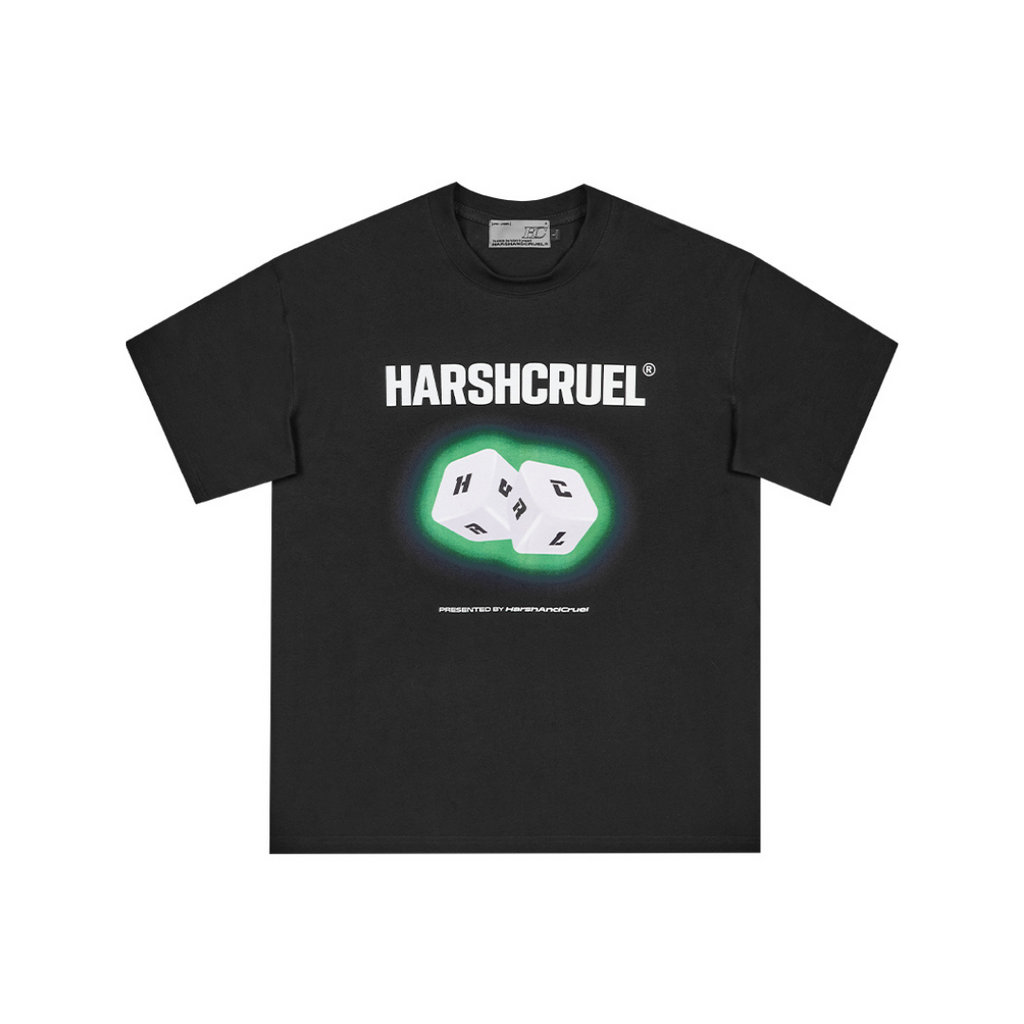 3D Dice Logo Printed Tee