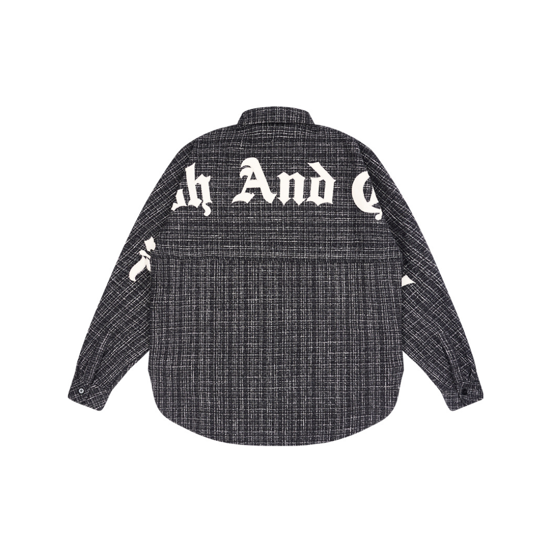 Gothic Logo Flannel Shirt