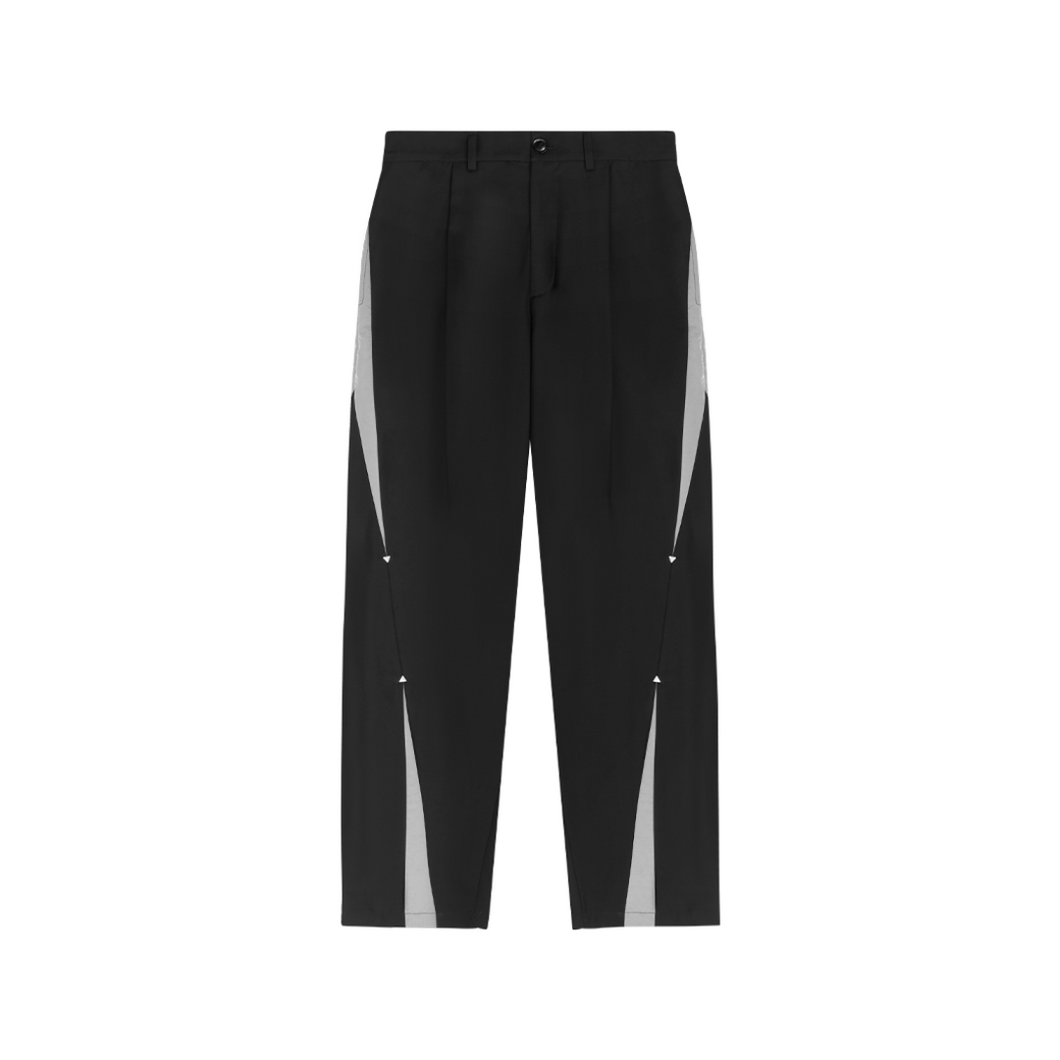 Deconstructed Silhouette Suit Trousers