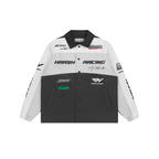 Colorblock Logo Racing Coach Jacket