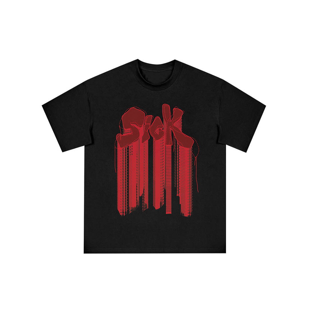 BLIND x Harsh and Cruel Sick Embroidered Tee