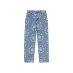 3D Circles All Over Denim