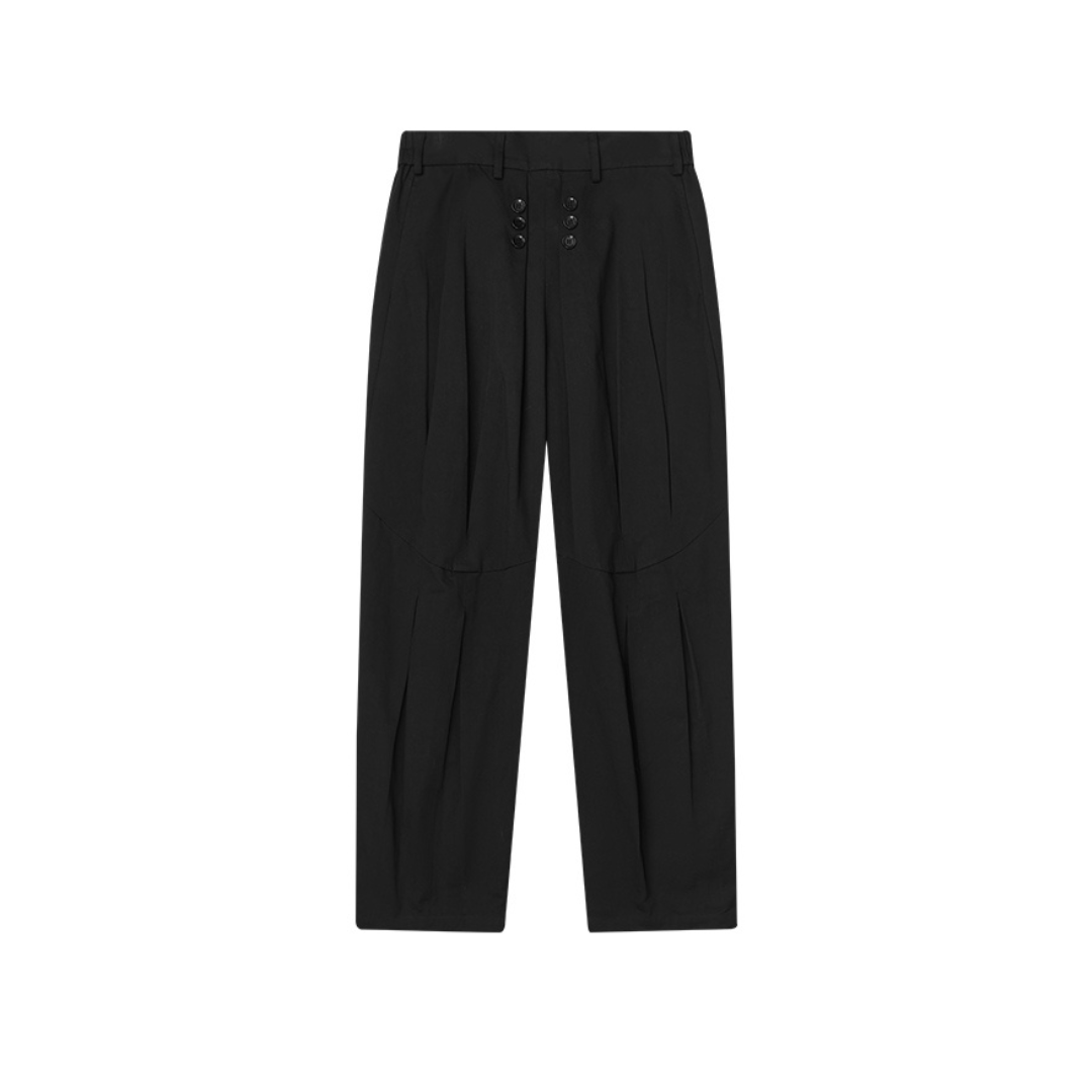 3D Stitching Flared Pants