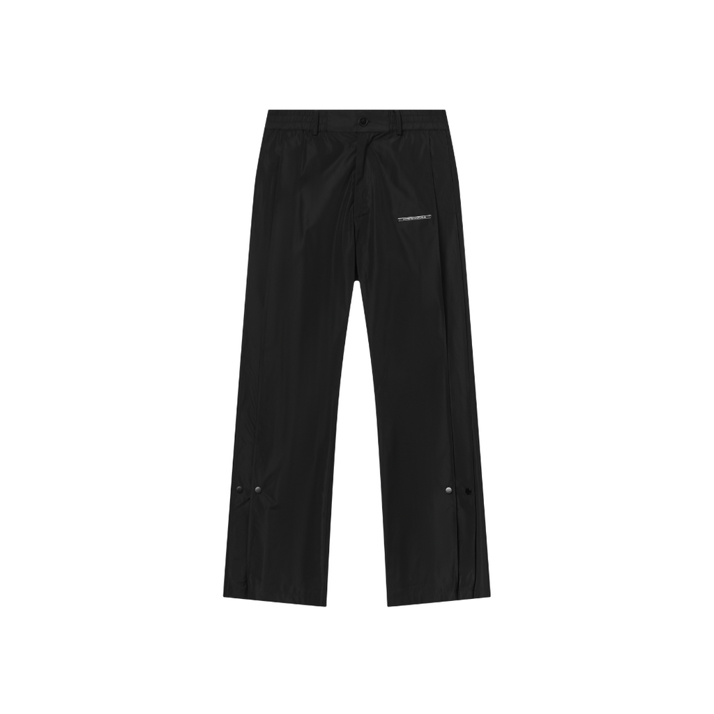 Wide Leg Buttons Flared Trousers