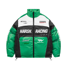 Load image into Gallery viewer, Retro Motorcycle Racing Down Jacket
