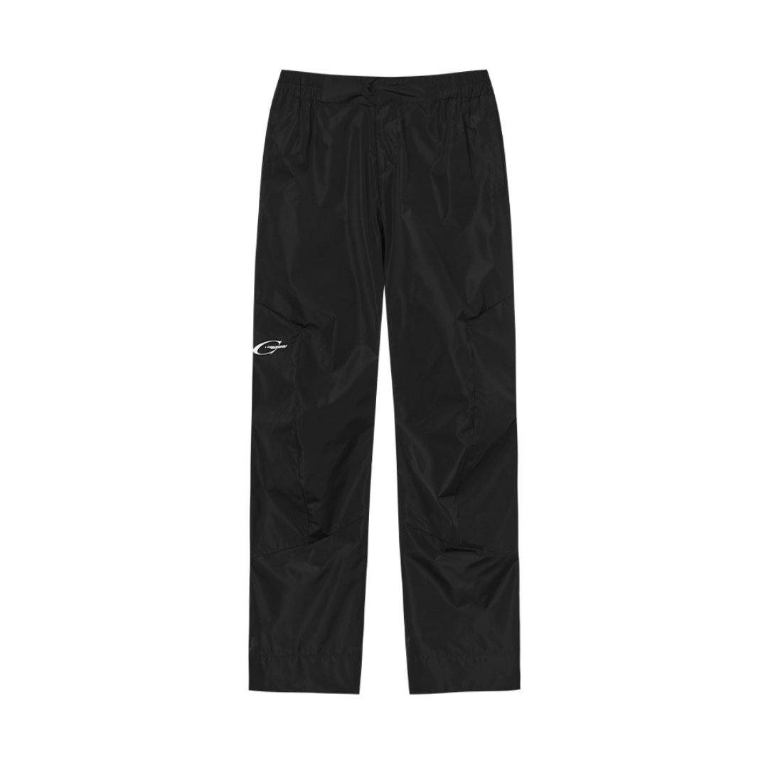 Nylon Logo Flared Trousers