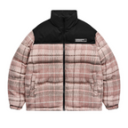 Plaid Padded Down Jacket