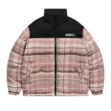 Load image into Gallery viewer, Plaid Padded Down Jacket
