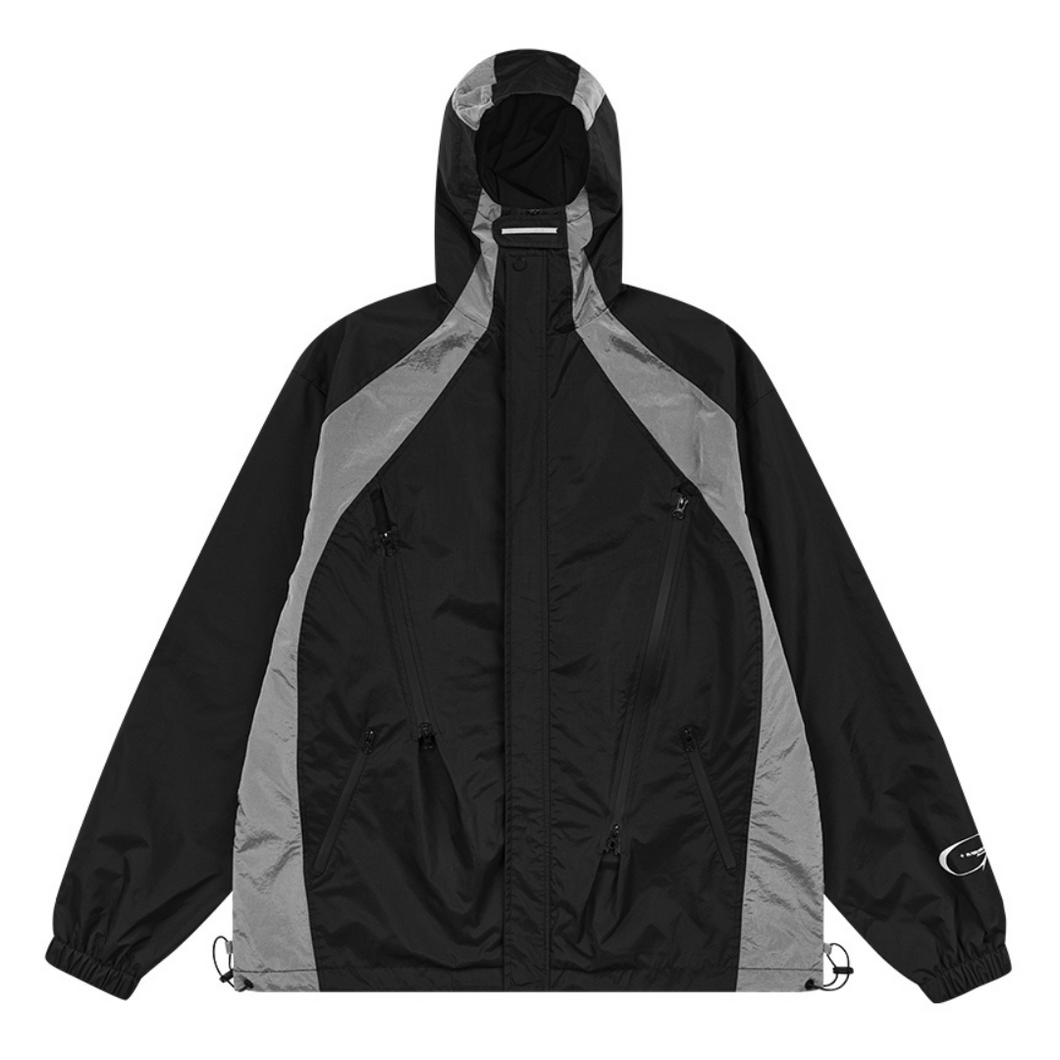 Functional Stitched Loose Windbreaker