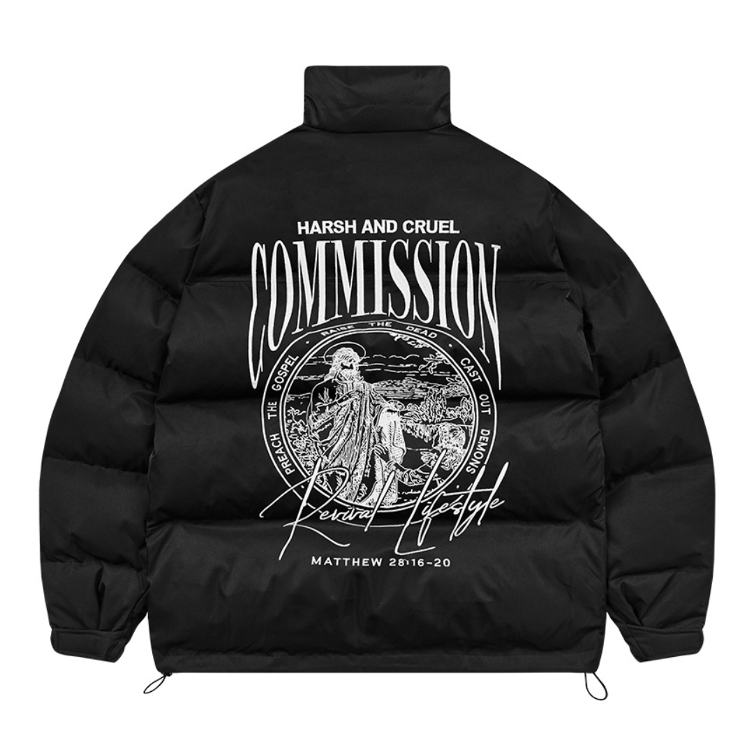 Commission Printed Down Jacket